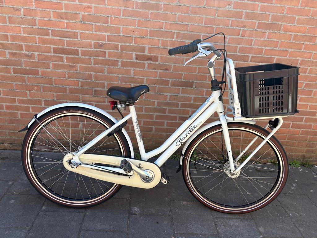 Te koop transportfiets van Gazelle Miss Grace, Fietsen en Brommers, Gebruikt, 47 tot 50 cm, Versnellingen, Ophalen of Verzenden