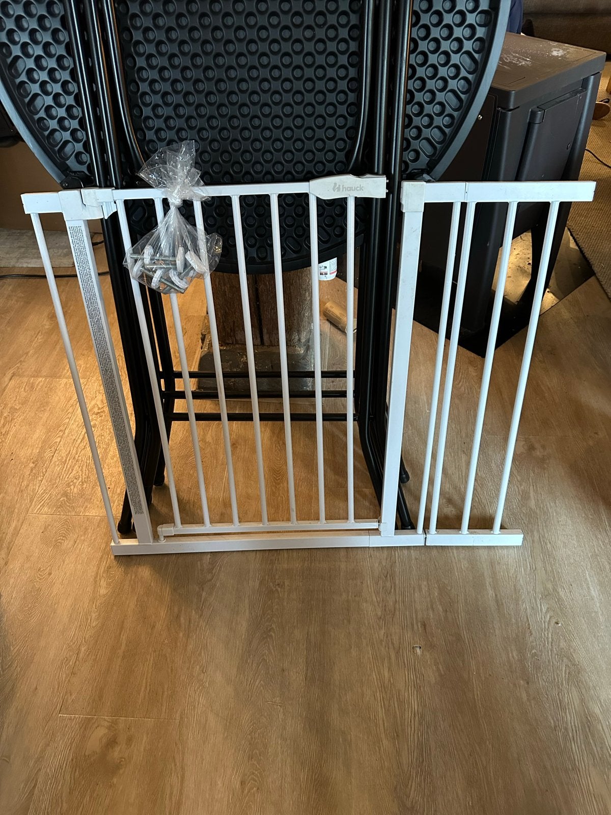 Hauck extra breed Traphekje, 100 tot 115 cm, Ophalen of Verzenden, Zo goed als nieuw, Klemhekje