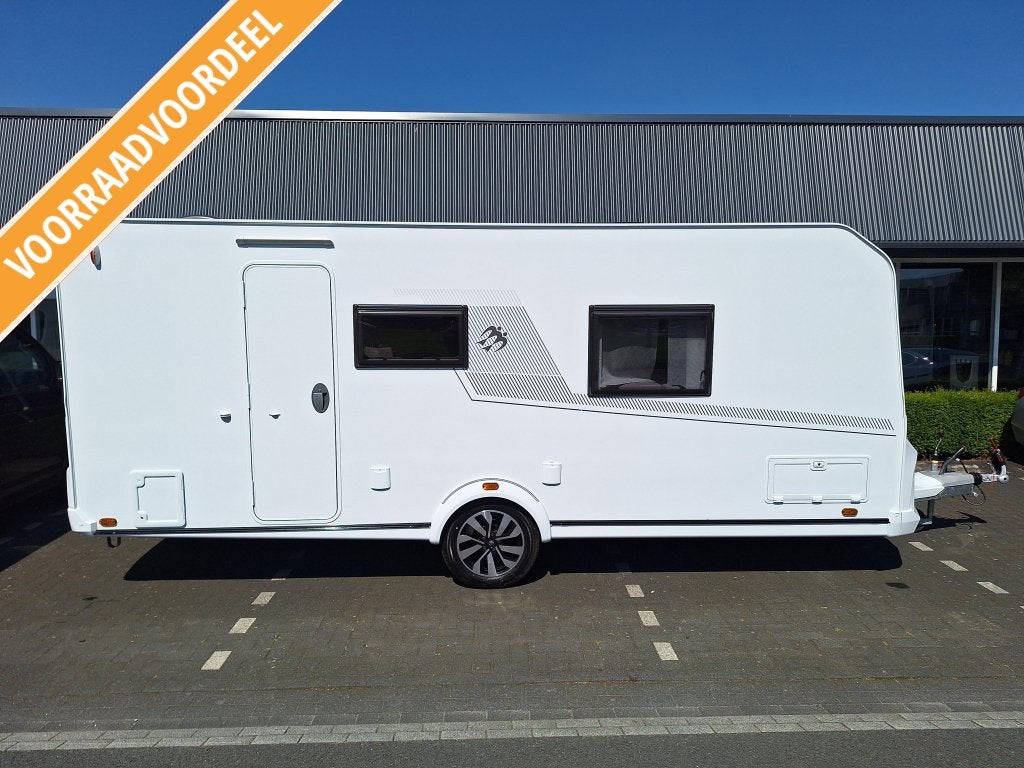 Knaus Yaseo 500 DK VINKEN VOORRAAD VOORDEEL, Caravans en Kamperen, Standaardzit, Bedrijf, Knaus, Schokbreker