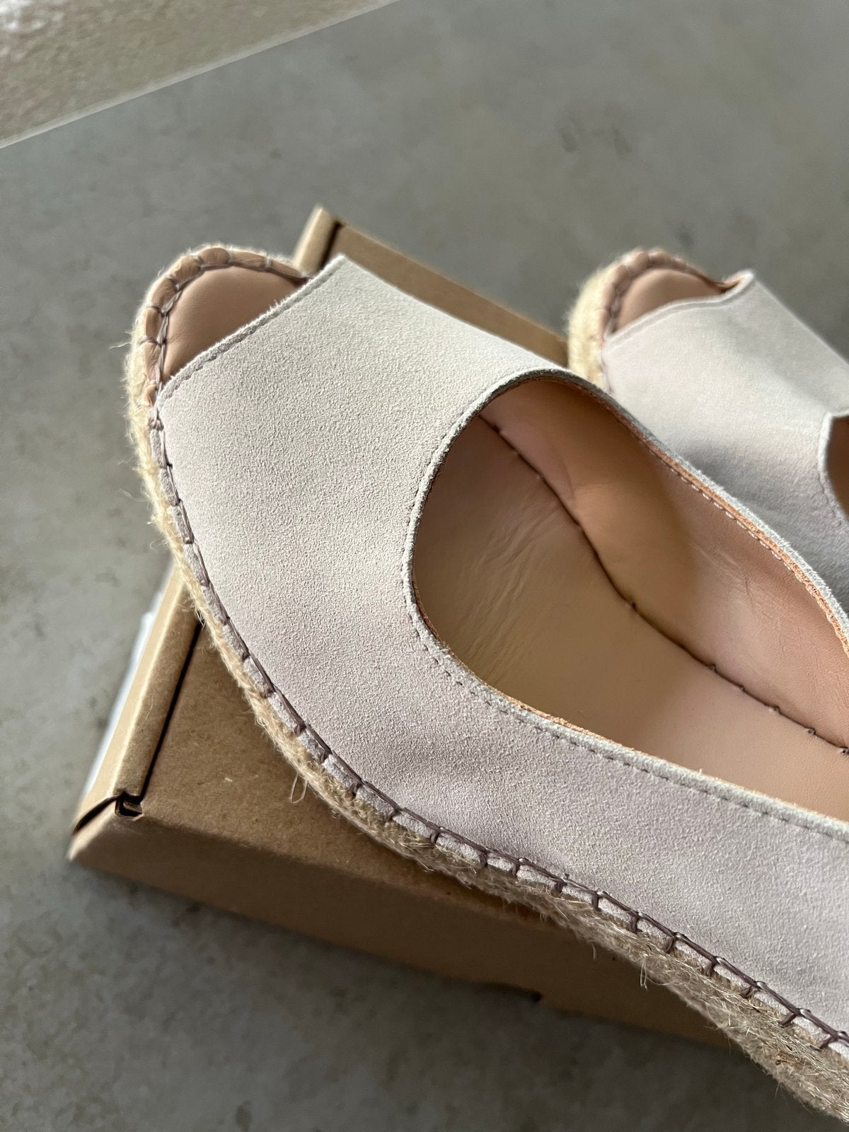 Nieuwe Fred de la Bretoniere espadrilles - maat 41, Ophalen of Verzenden, Nieuw, Grijs, Espadrilles of Moccasins