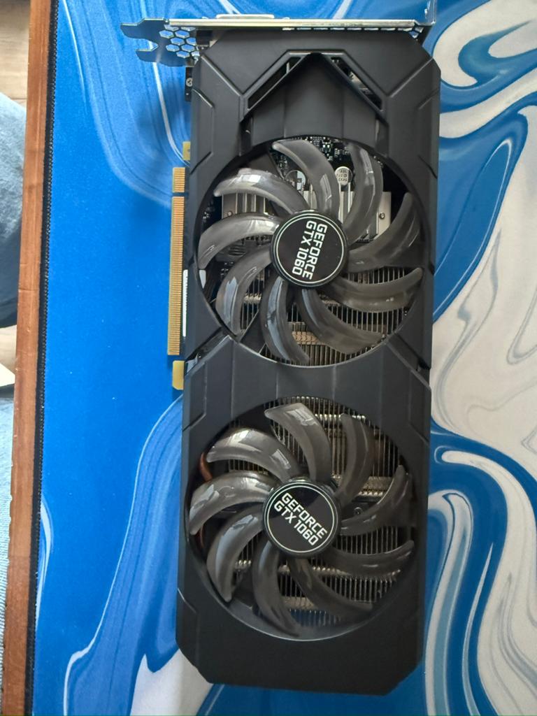 Geteste Palit GeForce GTX 1060 Dual 3GB, Computers en Software, Videokaarten, HDMI, PCI-Express 3, Ophalen of Verzenden, Nvidia