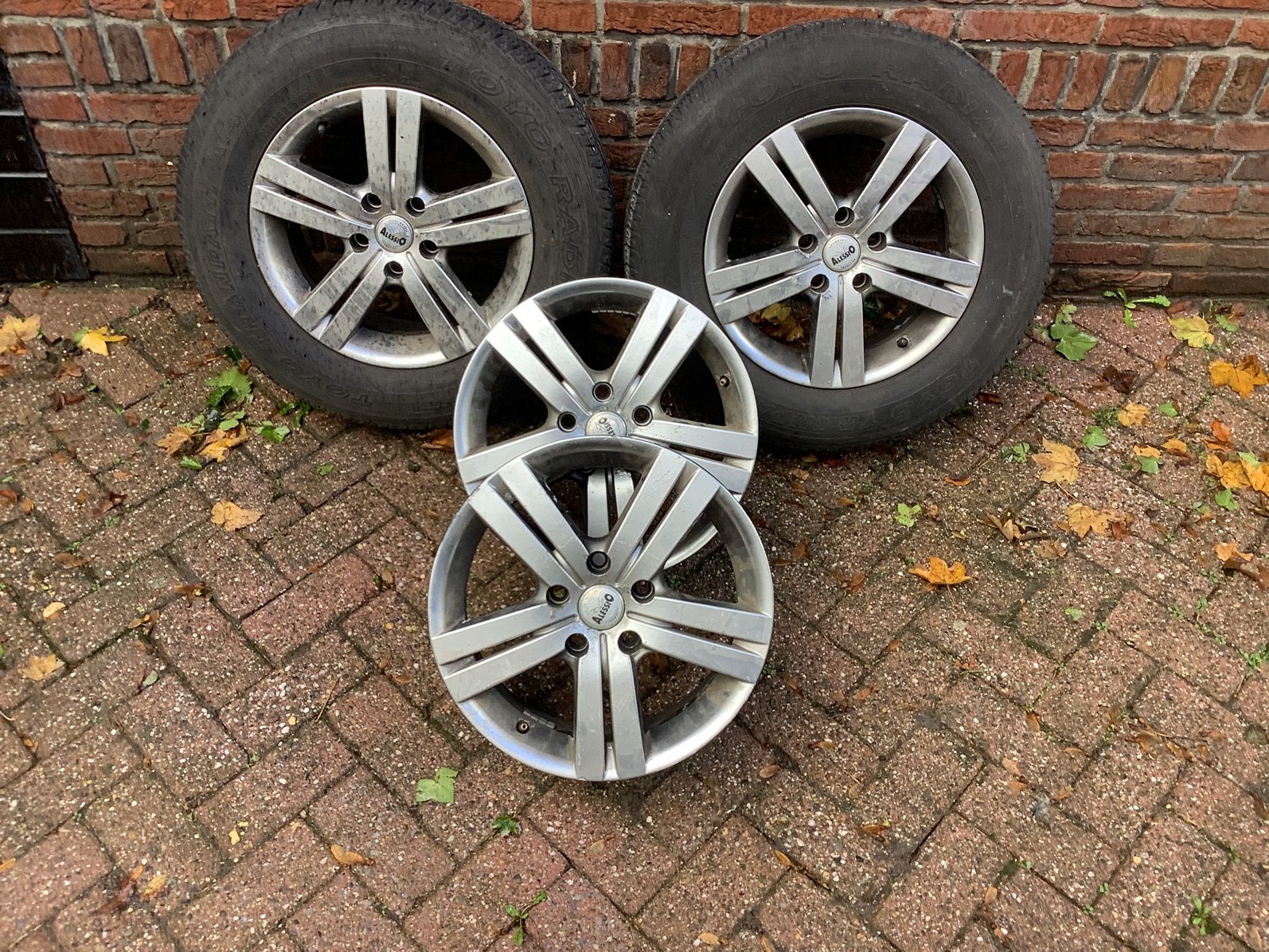 Orginele Toyota Rav4 2e generatie velgen., Auto-onderdelen, Ophalen, 15 inch, Velg(en), Terreinwagen