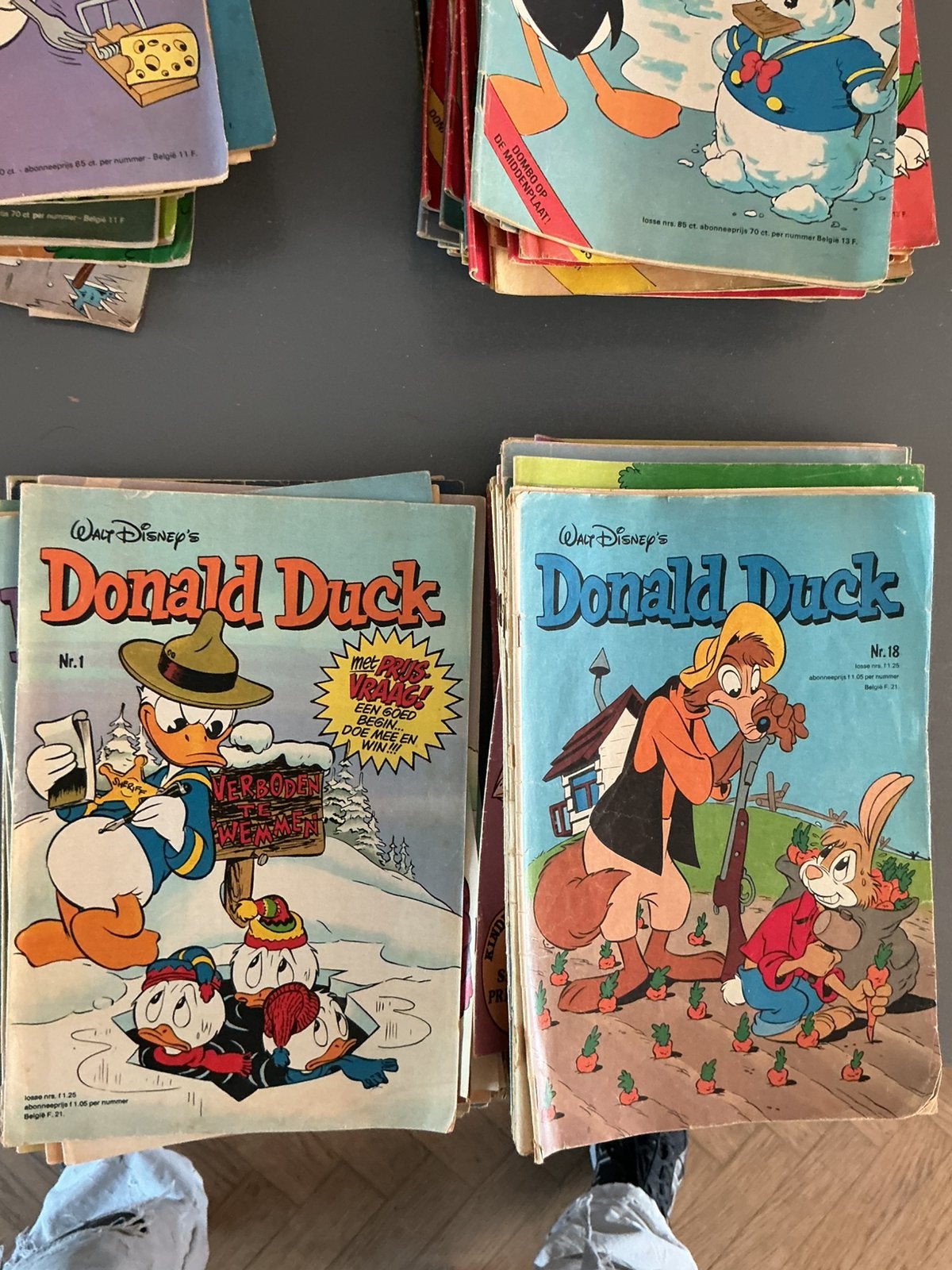 Donald duck jaargang 1980 nr. 1 tm 16 en nr. 18 tm 52, Ophalen, Gelezen