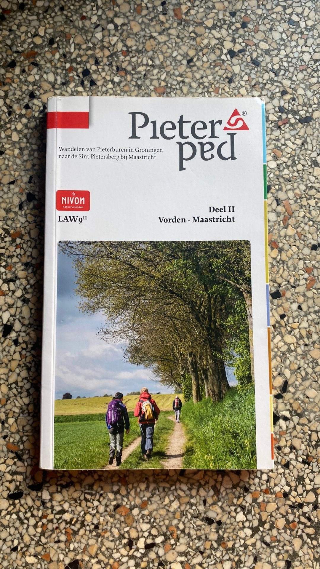 Pieterpad wandelgids - LAW 9 deel 2, Boeken, Fiets- of Wandelgids, Ophalen of Verzenden, Benelux, Gelezen