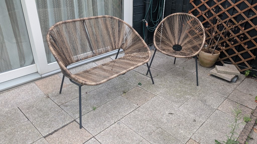 Tuinmeubel setje, Ophalen, Gebruikt