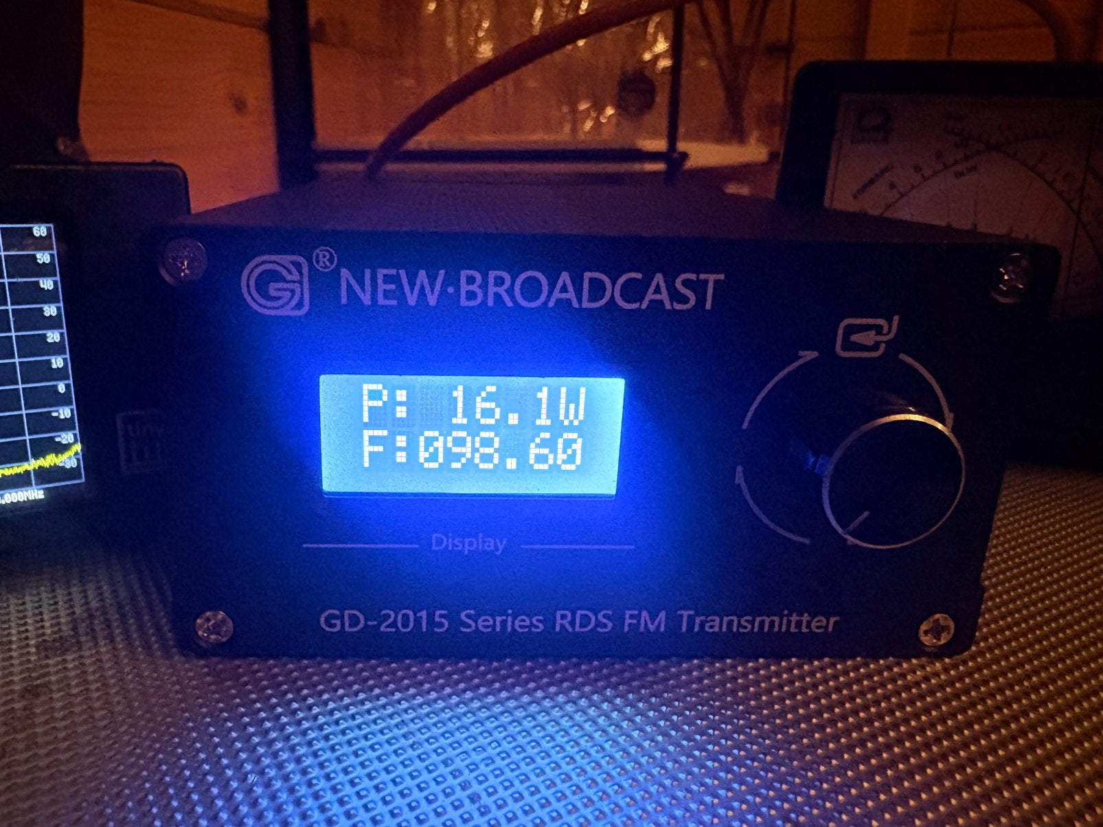 GD-2015 FM zender 15w met RDS!, Ophalen, Zo goed als nieuw, Zender