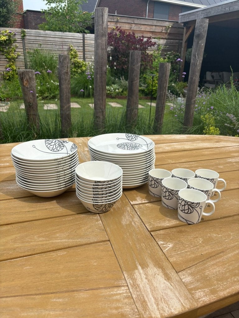 Iittala Bottna servies, 44st, Ophalen, Gebruikt, Overige merken, Bord(en)