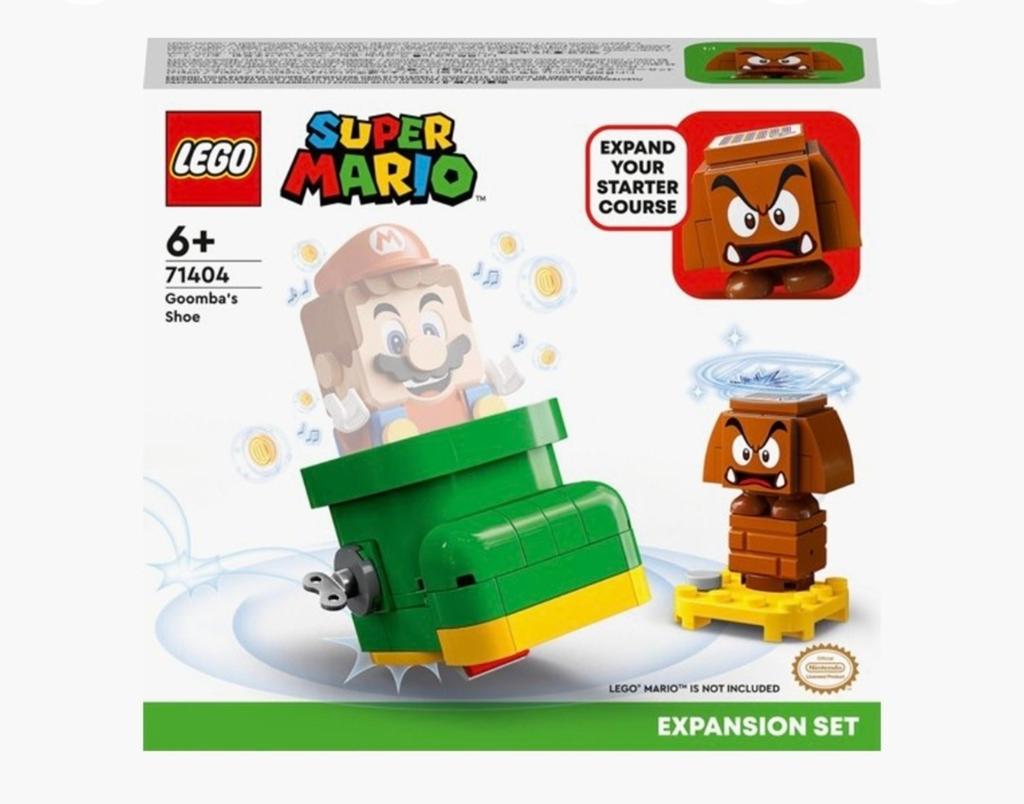 LEGO Super Mario Goomba's Shoe Uitbreidingsset 71404, Ophalen of Verzenden, Gebruikt, Overige merken