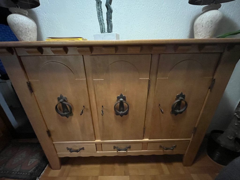 Buffetkast (eiken), Antiek en Kunst, Ophalen