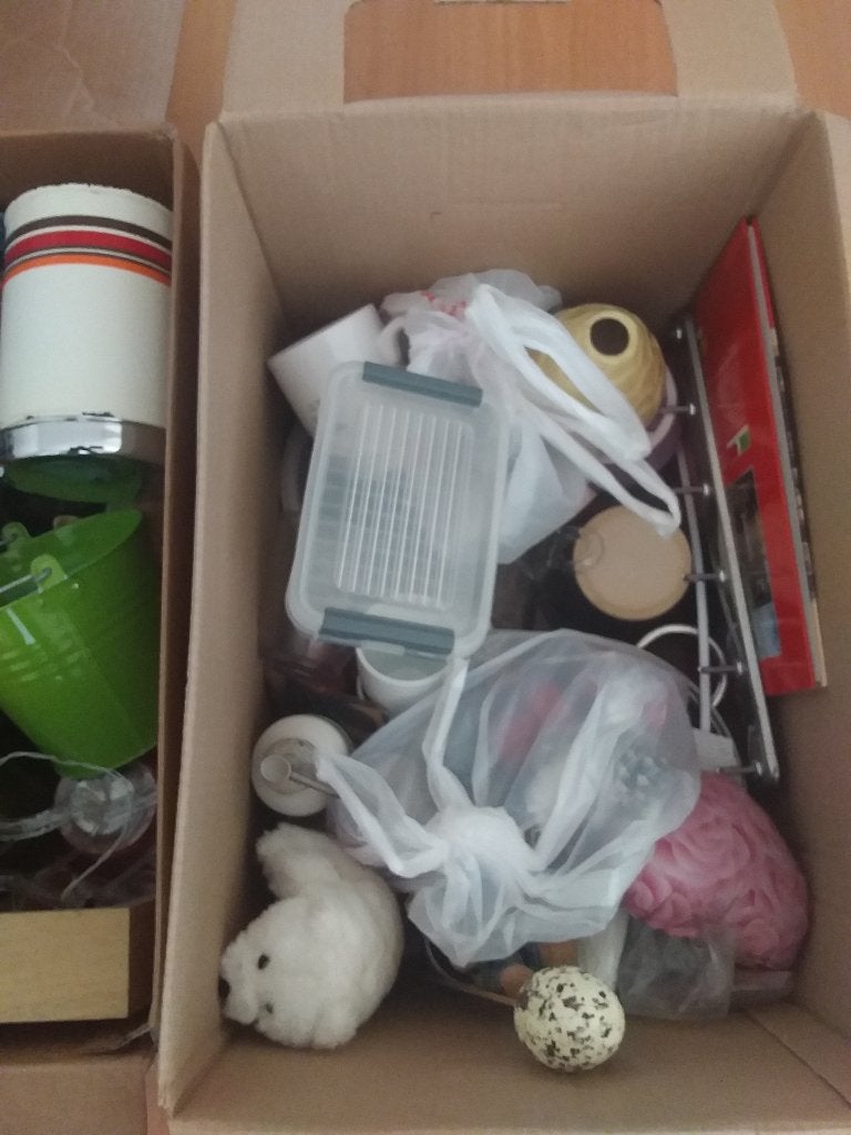Huishoudelijke  verrassing dozen, Ophalen, Gebruikt
