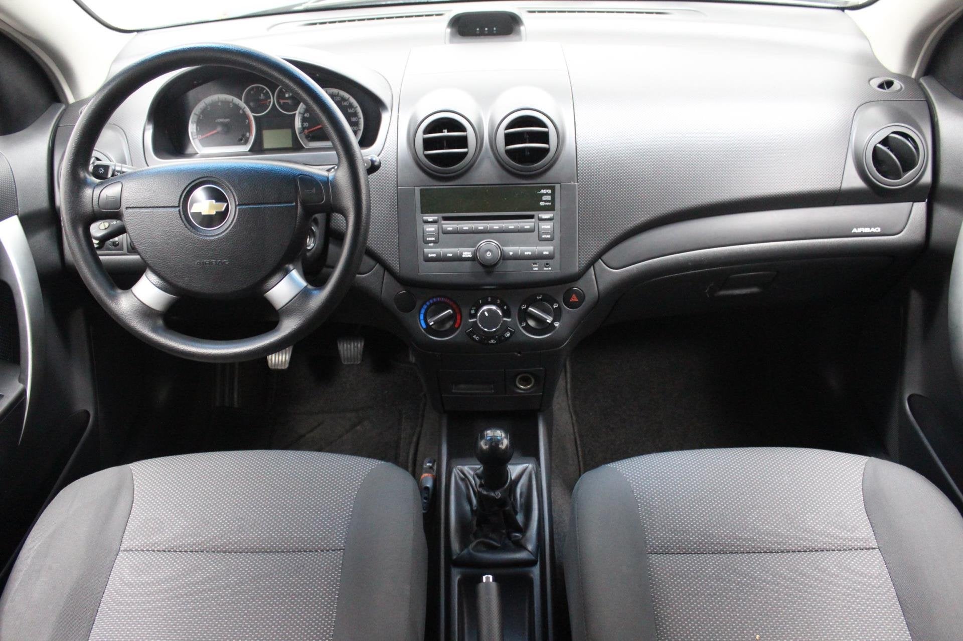 Chevrolet Aveo 1.2 16V LS | Airco | Trekhaak | Goed onderhou, Auto's, Voorwielaandrijving, Aveo, 4 cilinders, 400 kg