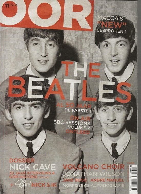 MUZIEKTIJDSCHRIFT OOR THE BEATLES NICK CAVE PAUL MCCARTNEY, Verzenden, Zo goed als nieuw, Muziek, Film of Tv
