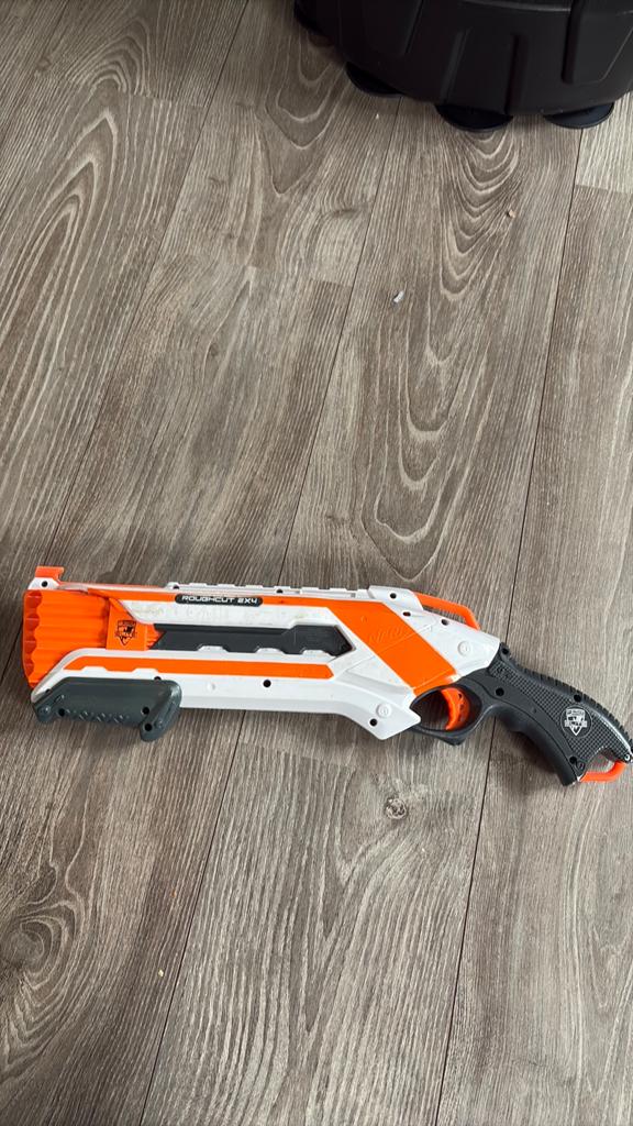Nerf N-Strike Elite Roughcut 2x4 Blaster (zonder kogels), Ophalen, Gebruikt, Jongen of Meisje