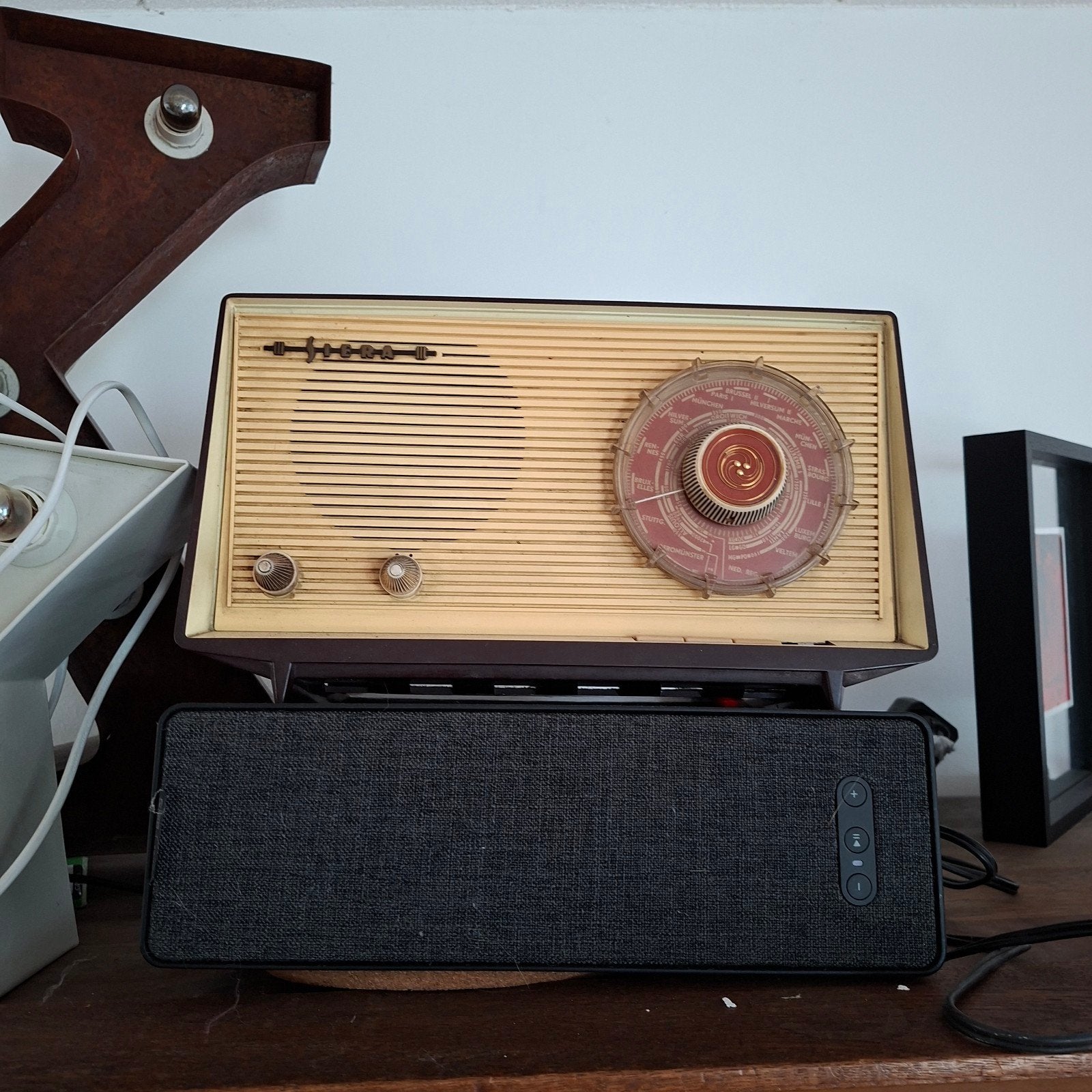 Siera vintage radio jaren 50, Ophalen of Verzenden