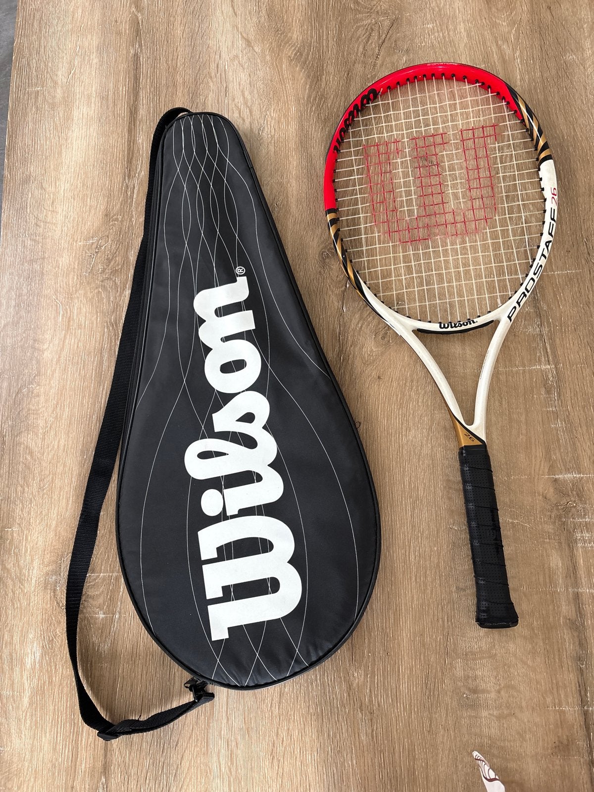 Wilson Prostaff 26 Tennisracket met hoes, Ophalen, Gebruikt, Racket, Wilson