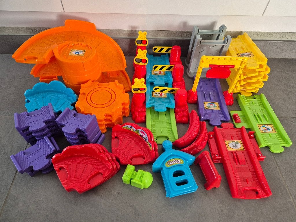 VTech Toet Toet onderdelen / baandelen (50 stukken), Ophalen of Verzenden, Zo goed als nieuw, 2 tot 4 jaar
