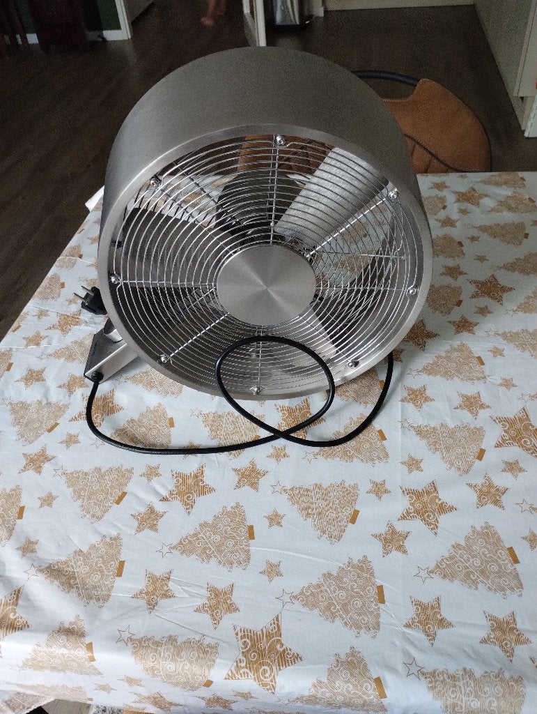 Stadler Form Q ventilator 35 cm doorsnede, Witgoed en Apparatuur, Ventilatoren, Ophalen of Verzenden, Zo goed als nieuw, Vloerventilator