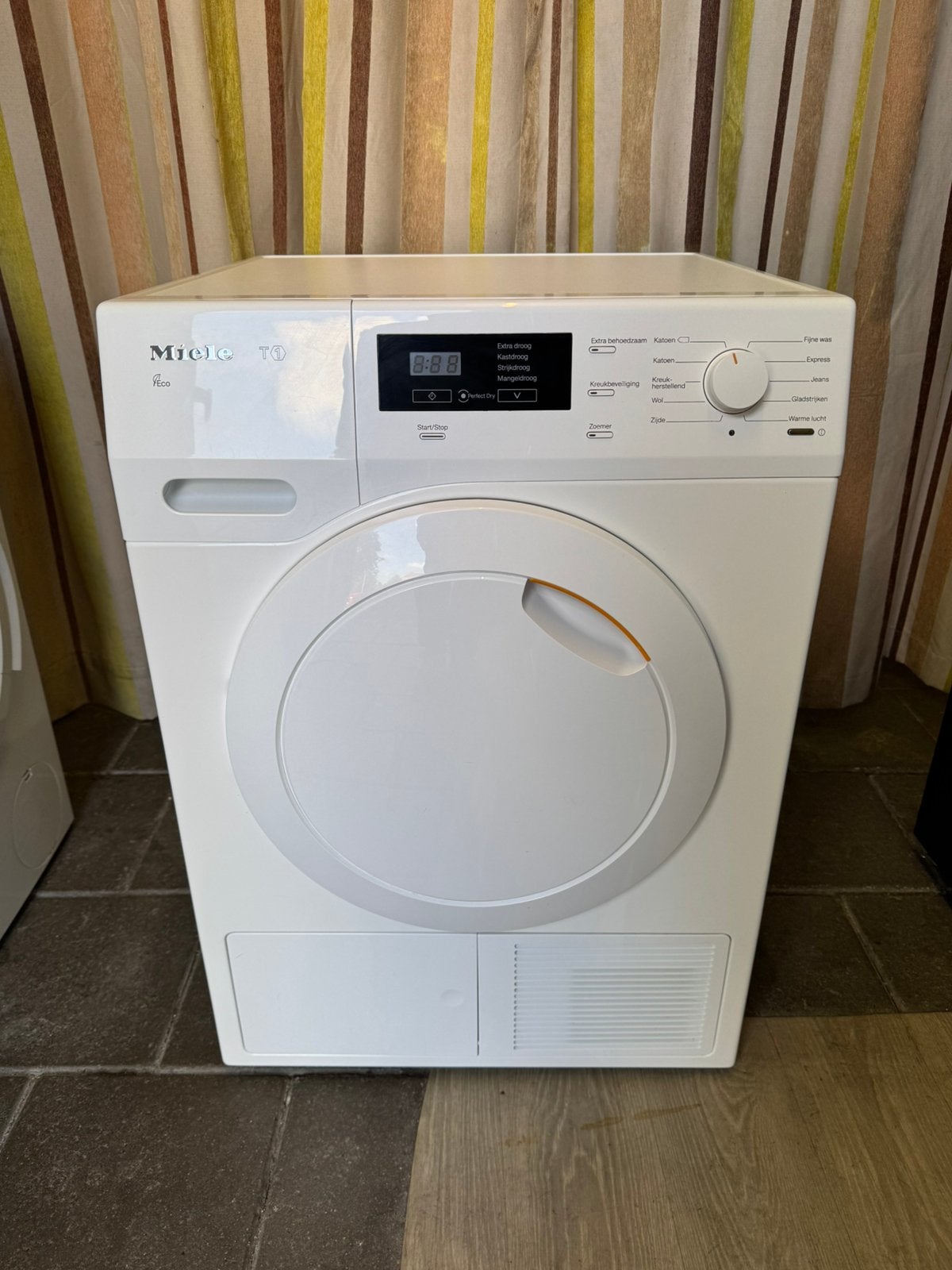 MIELE T1 | Warmtepompdroger | 8 Kilo | Schoon en Goed, Witgoed en Apparatuur, Wasdrogers, Ophalen, 6 tot 8 kg, Gebruikt, Minder dan 85 cm