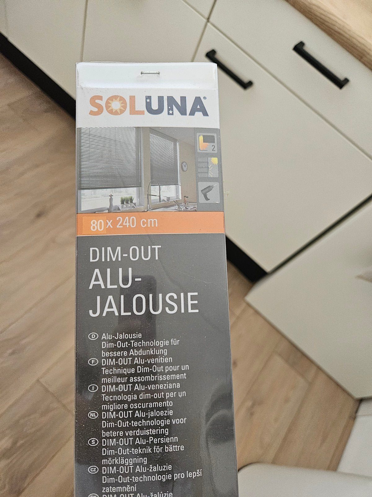 aluminium jaloezie dim out, Ophalen, Jaloezie, Nieuw, 240 cm