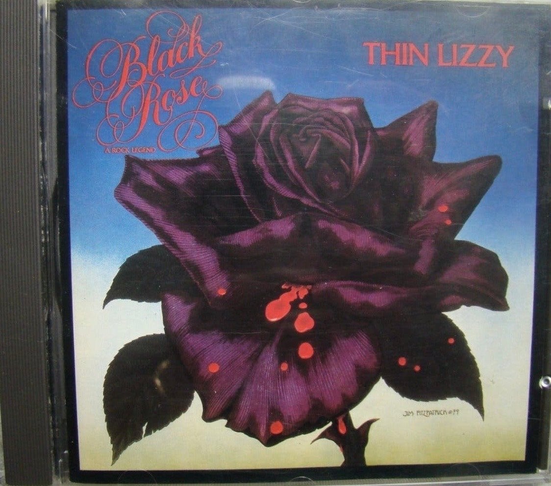 Thin Lizzy - Black Rose CD (hoes matig, CD perfect), Cd's en Dvd's, Gebruikt, Hard Rock, Ophalen of Verzenden, Inclusief doosje