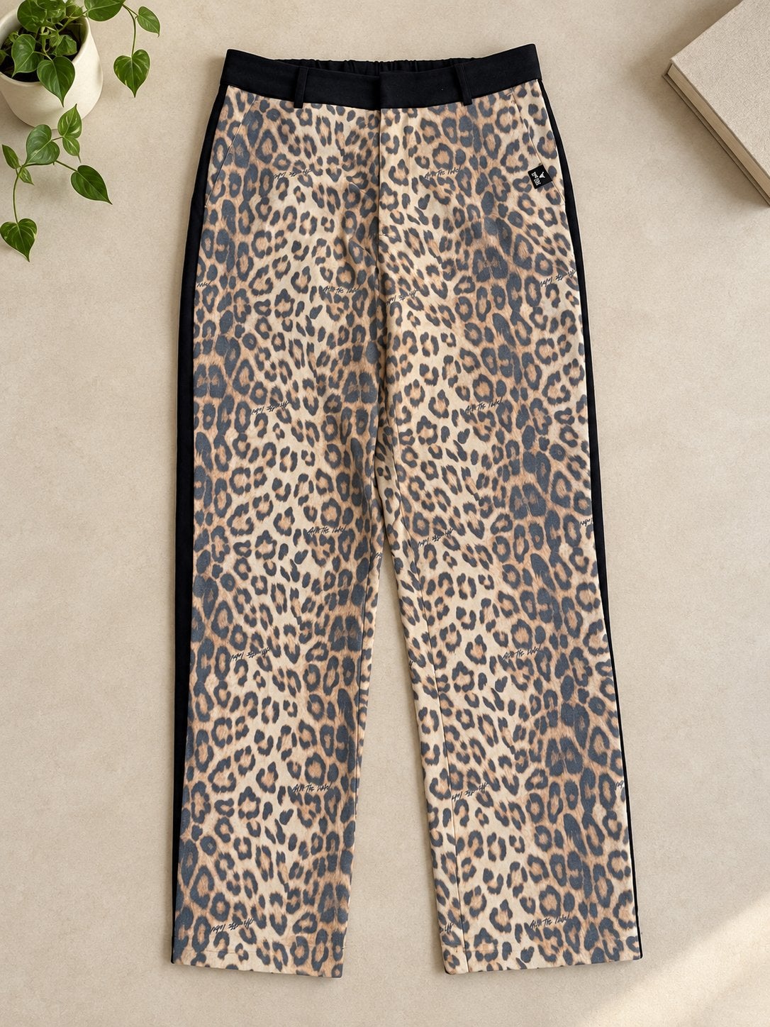 Alix the Label Luipaardprint Broek Maat L, Meerkleurig, Maat 42/44 (L), Ophalen of Verzenden, Zo goed als nieuw