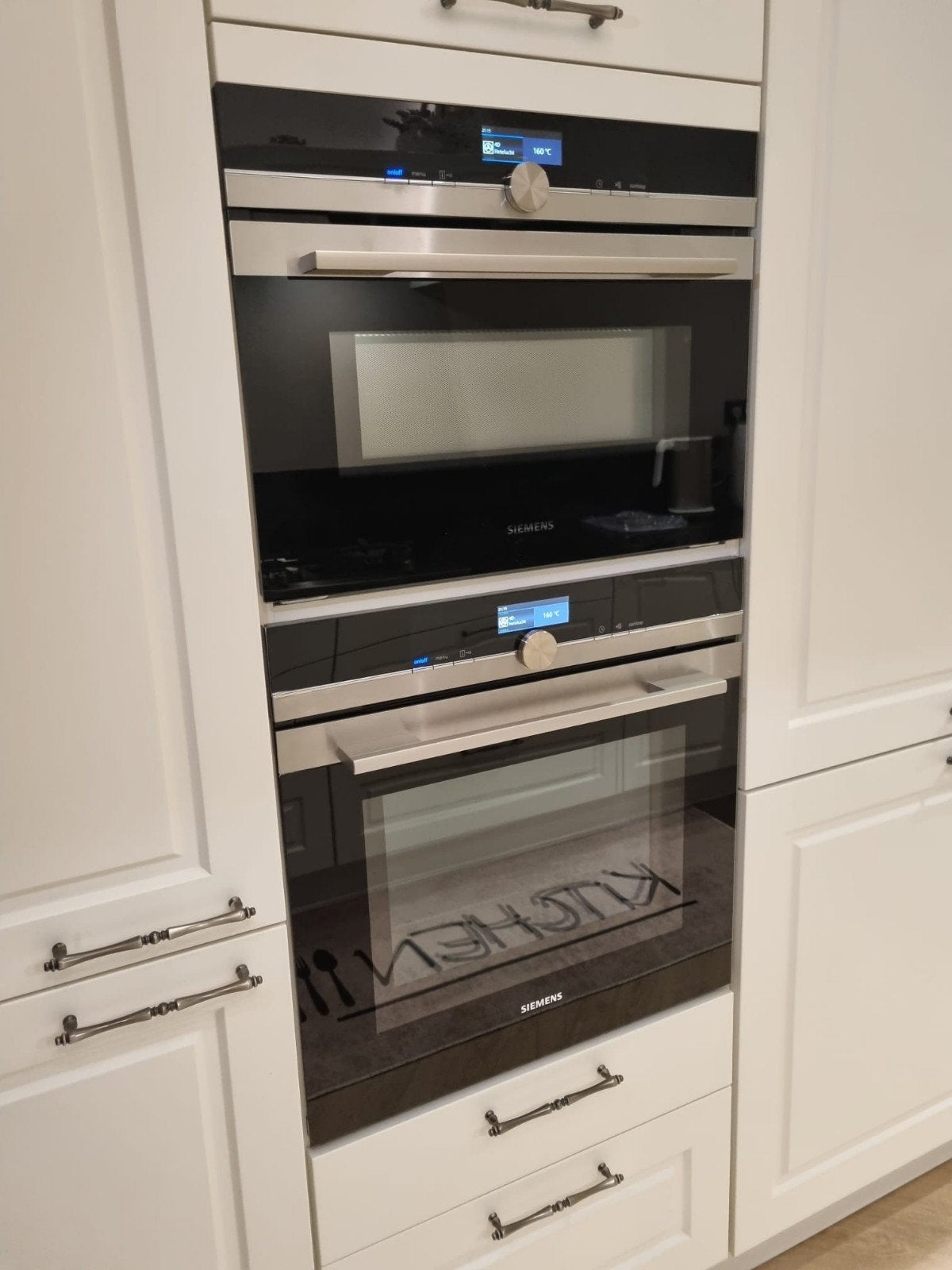 Luxe siemens set IQ700 combi oven 60cm en combi oven 45 cm, Ophalen, 60 cm of meer, Siemens, Inbouw