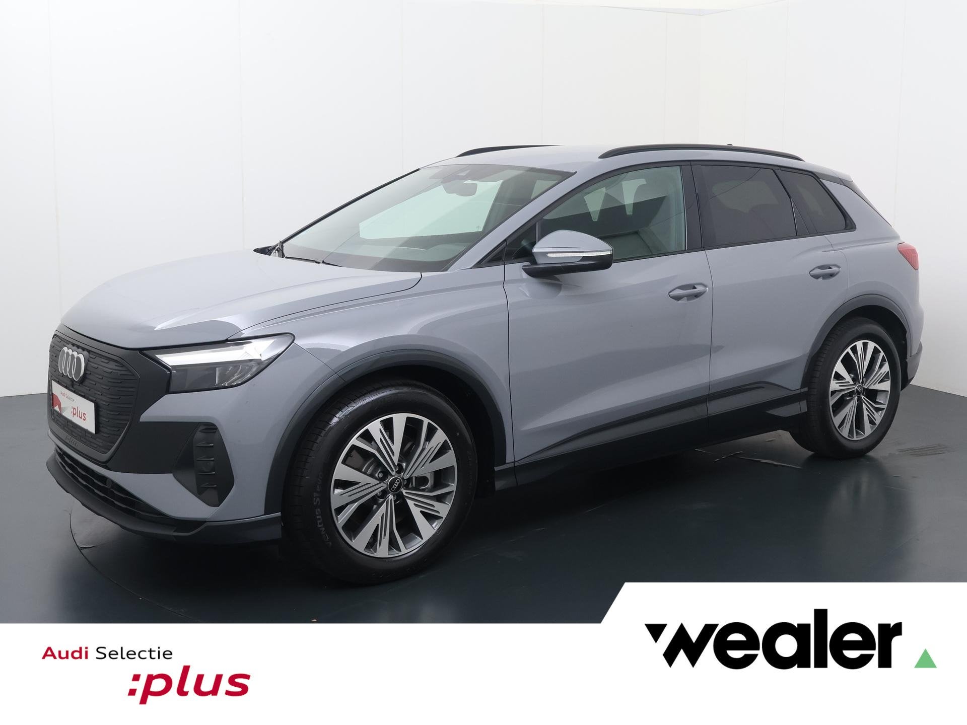 Audi Q4 e-tron 45 Edition 82 kWh | 286 PK | SoH 99% | Climat, Auto's, Gebruikt, Zwart, 82 kWh, Met garantie (alle)
