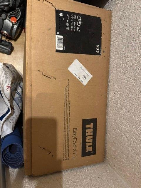 Fietsendrager Thule Easy Fold XT 2 ongebruikt, Auto diversen, Ophalen, Nieuw, Brede banden, 2 fietsen