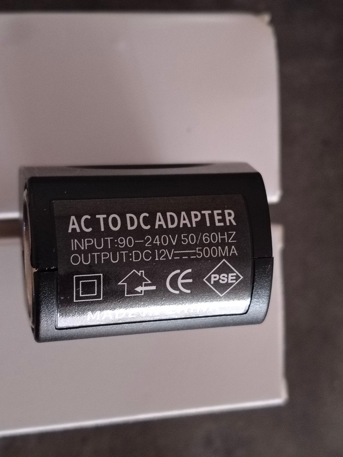 AC naar DC Adapter 12V 500mA - Nieuw in doos, Ophalen of Verzenden, Nieuw