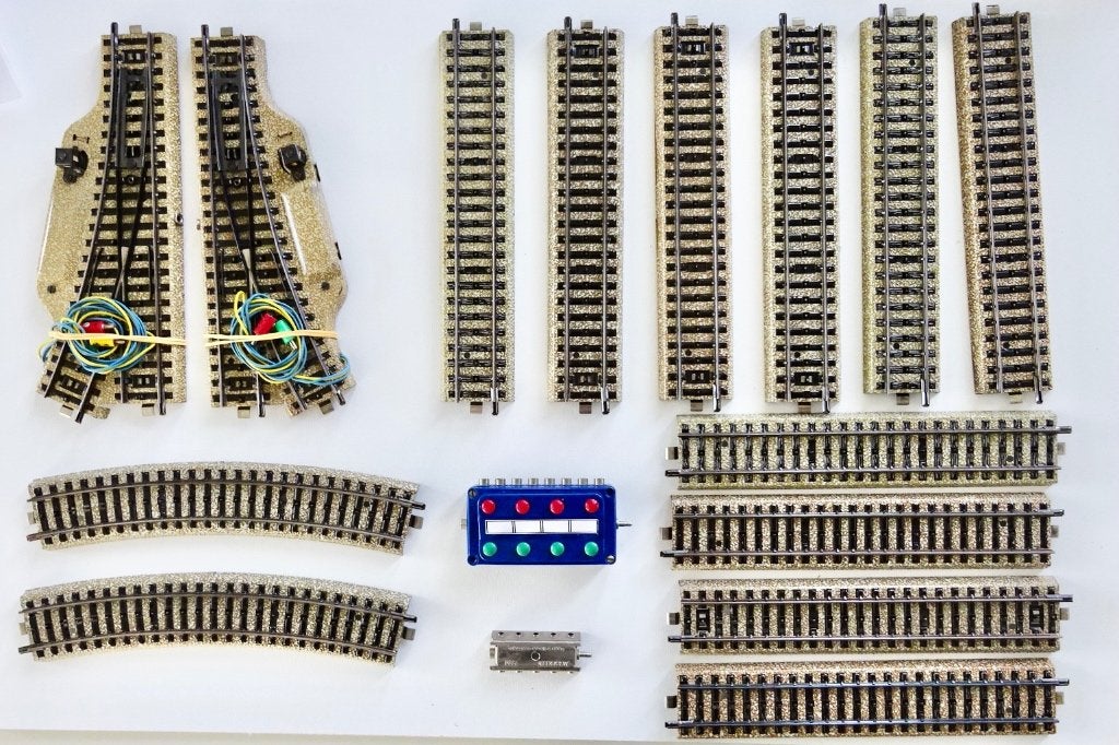 Marklin 5191 uitbreidingsset E (elektrisch), Wisselstroom, Rails, Ophalen of Verzenden, Zo goed als nieuw