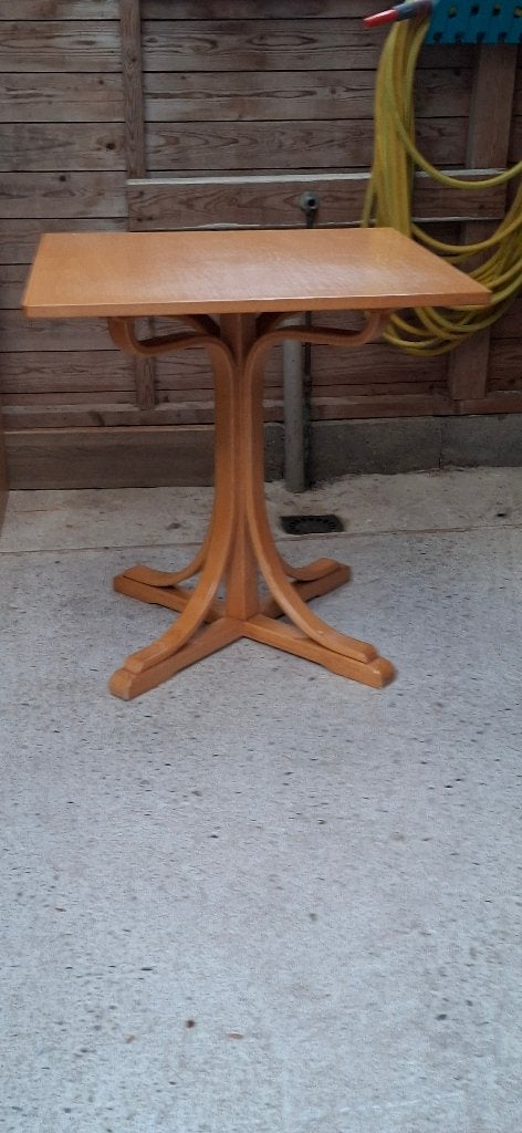 Tafel, Huis en Inrichting, Tafels | Eettafels, Ophalen, Gebruikt, 50 tot 100 cm, Vierkant