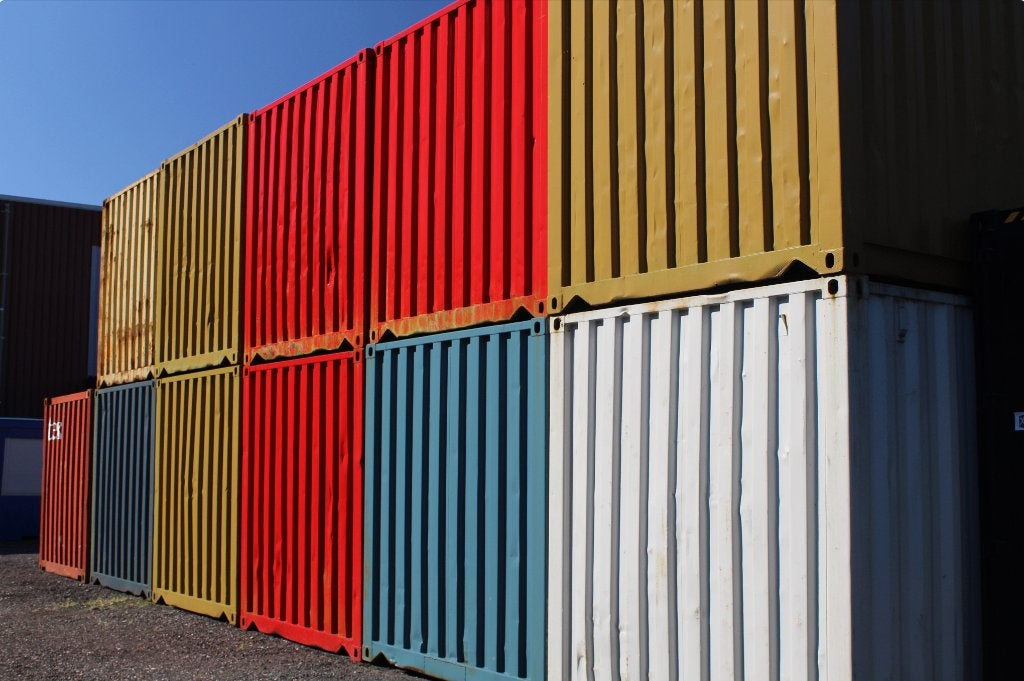 Te koop: Refurbished 20ft containers | Diverse kleuren €950, Ophalen