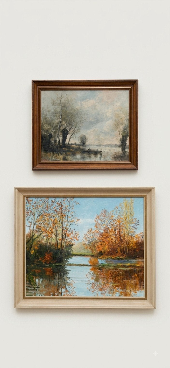GEZOCHT; (kleine) schilderijen in landelijke stijl, Antiek en Kunst, Kunst | Schilderijen | Klassiek, Overige ondergronden, Ophalen of Verzenden