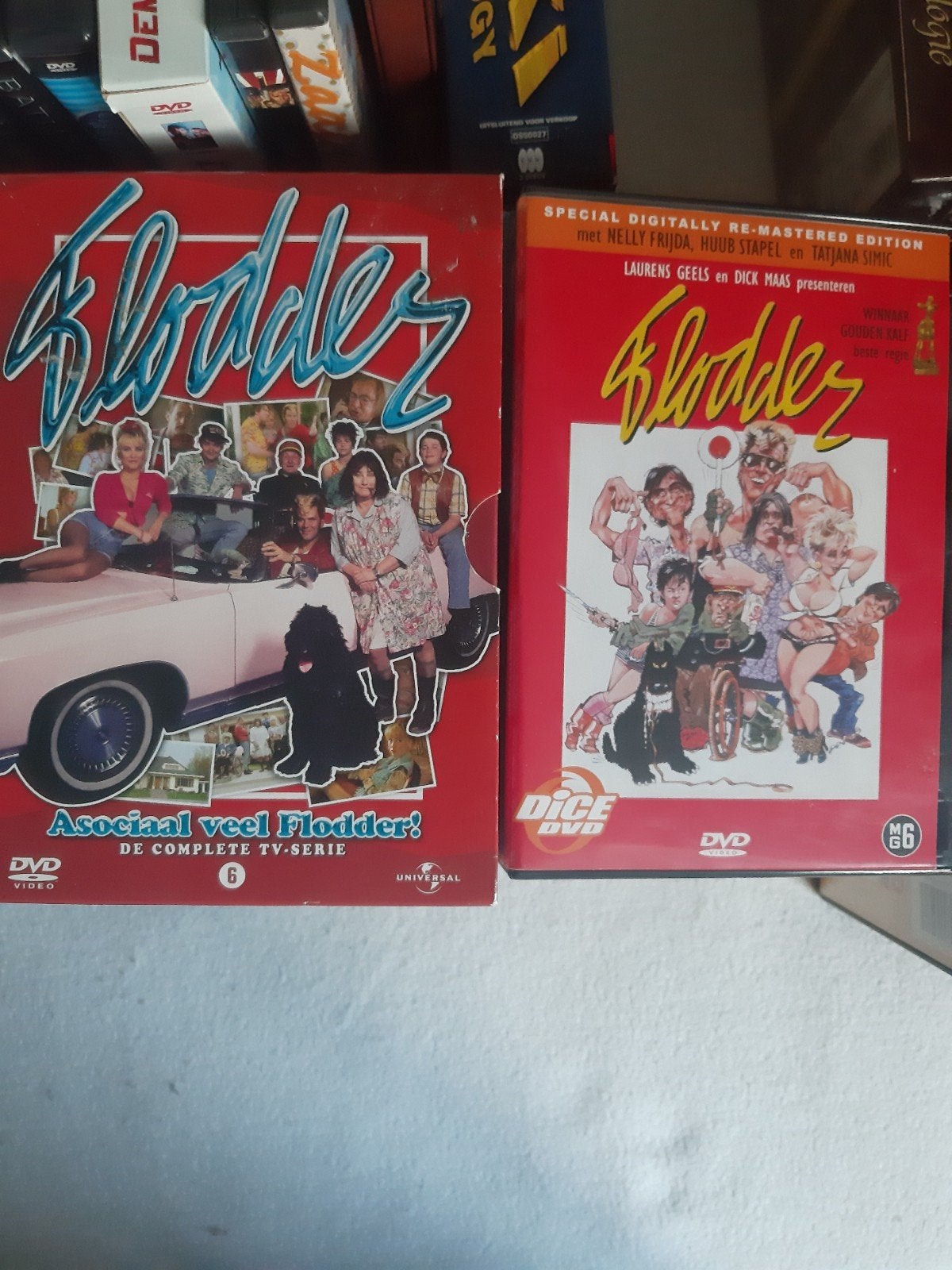Flodder - Complete TV-serie plus films (Gebruikt), Gebruikt, Ophalen of Verzenden, Komedie, Vanaf 6 jaar