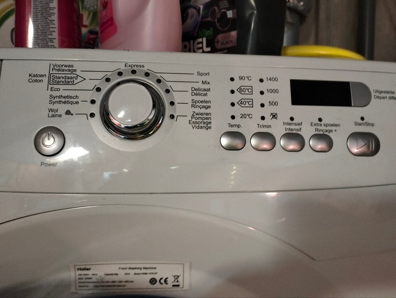 Haier Wasmachine - Voorlader, Ophalen, Gebruikt