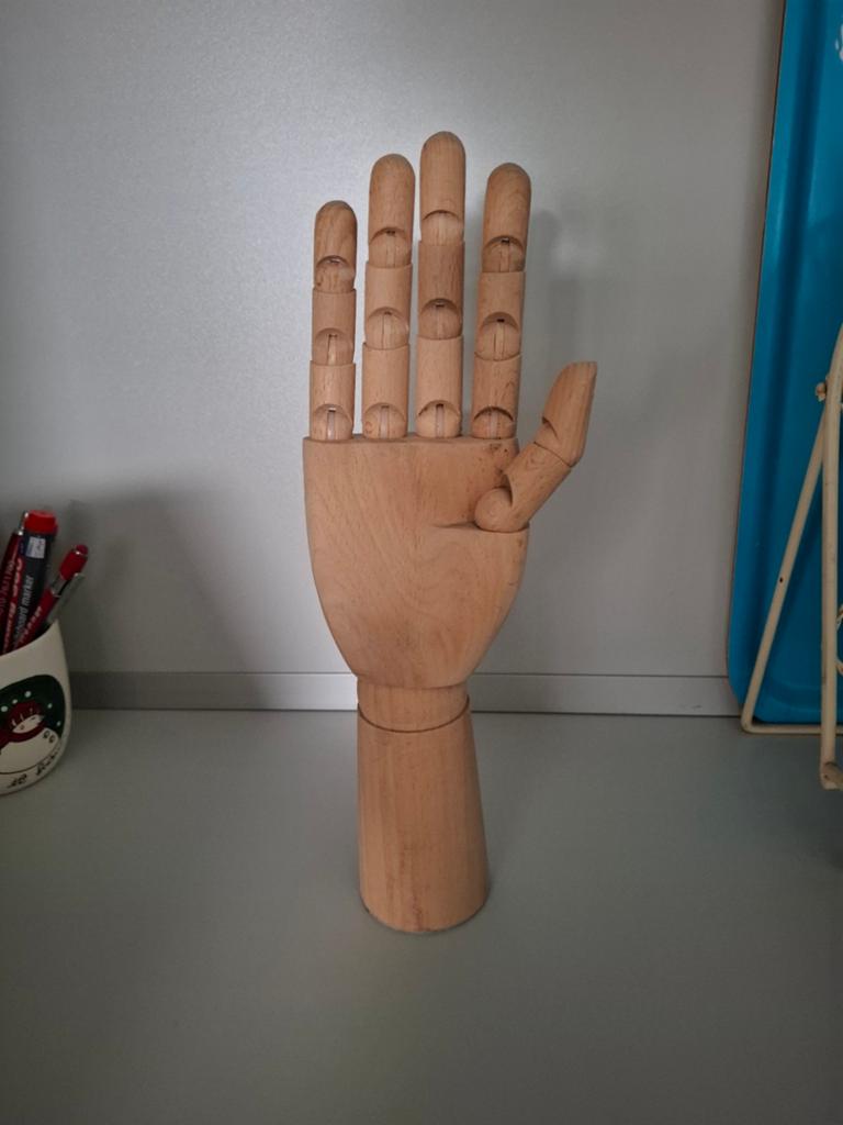 Houten tekenhand, Hobby en Vrije tijd, Ophalen of Verzenden, Overige typen
