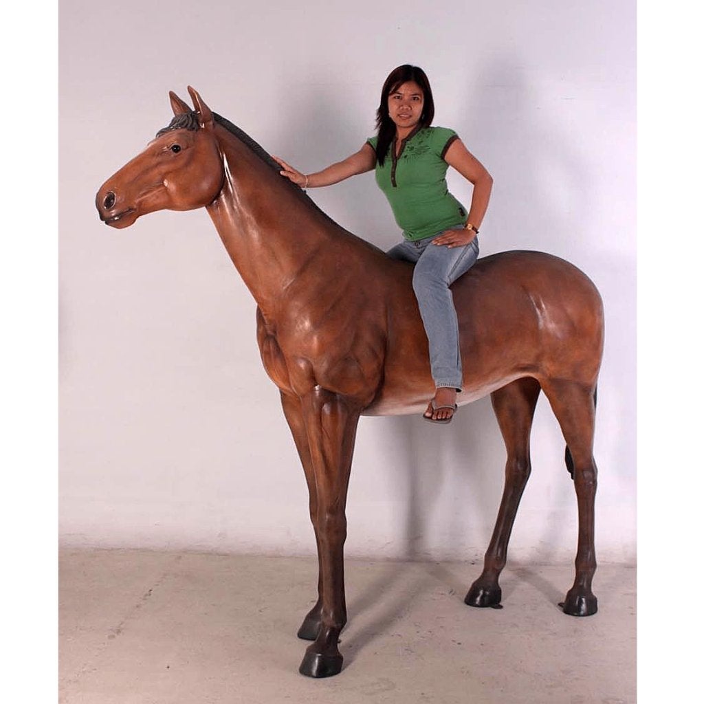 Staand paard – Paardbeeld Lengte 208 cm, Ophalen, Nieuw, Paard, Overige typen
