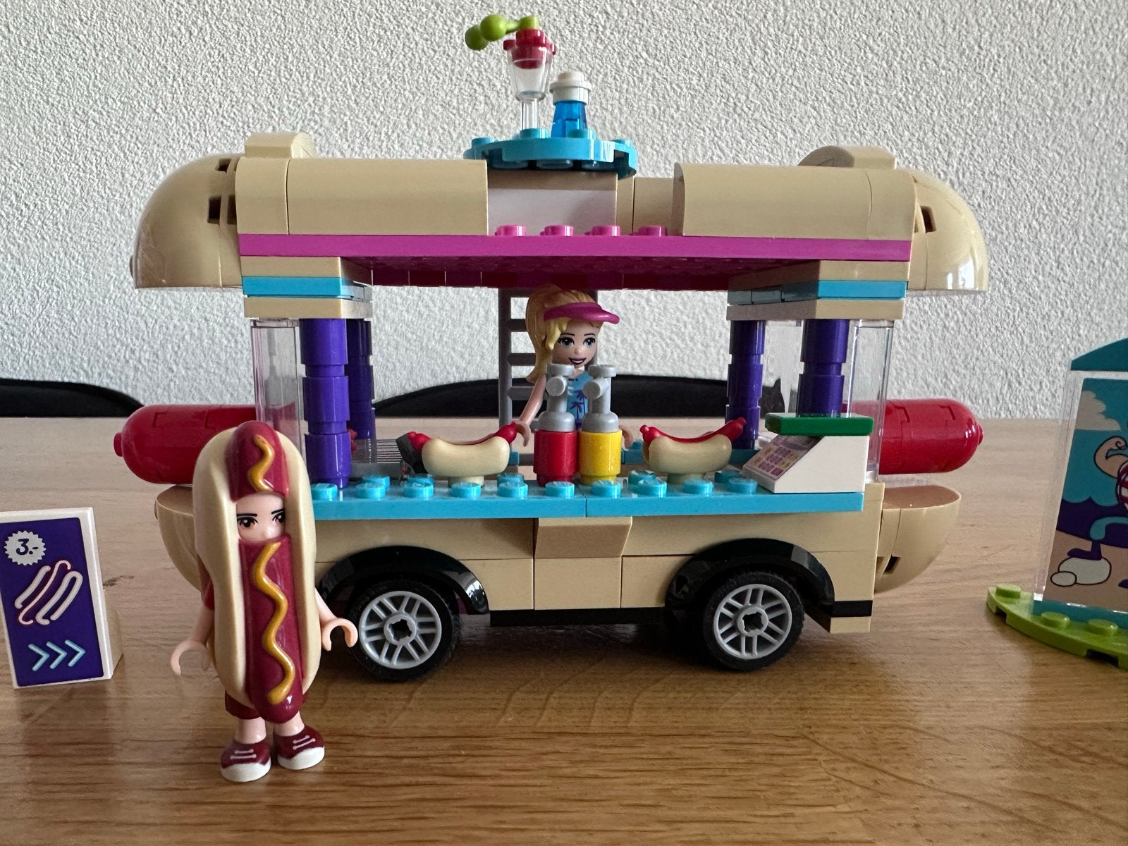 Lego Friends 41129 Stephanie’s Hotdog-foodtruck, Gebruikt, Lego, Friends, Ophalen of Verzenden