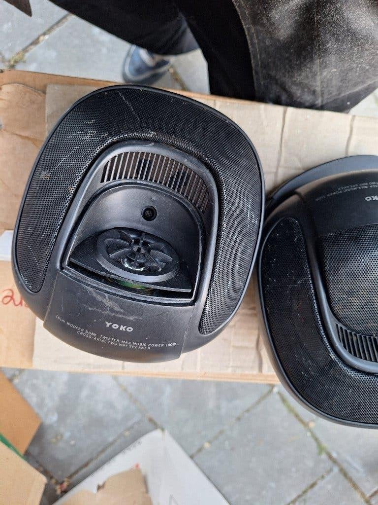 Auto speakers, Ophalen, Gebruikt