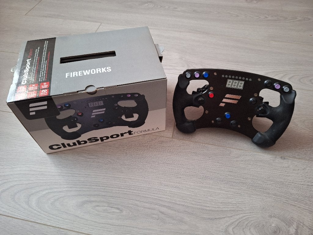 fanatec clubsport formula stuur, Ophalen of Verzenden, Gebruikt, Fanatec