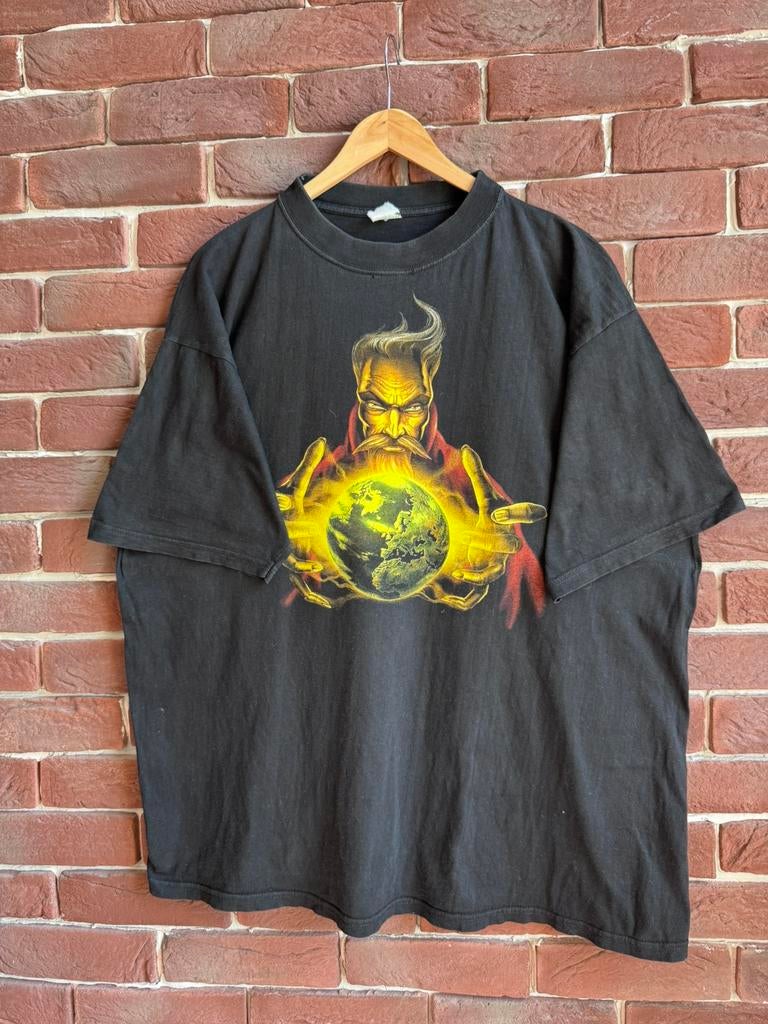 1998 Thunderdome Hardcore Rules The World, Kleding | Heren, T-shirts, Ophalen, Zo goed als nieuw, Maat 56/58 (XL), Zwart