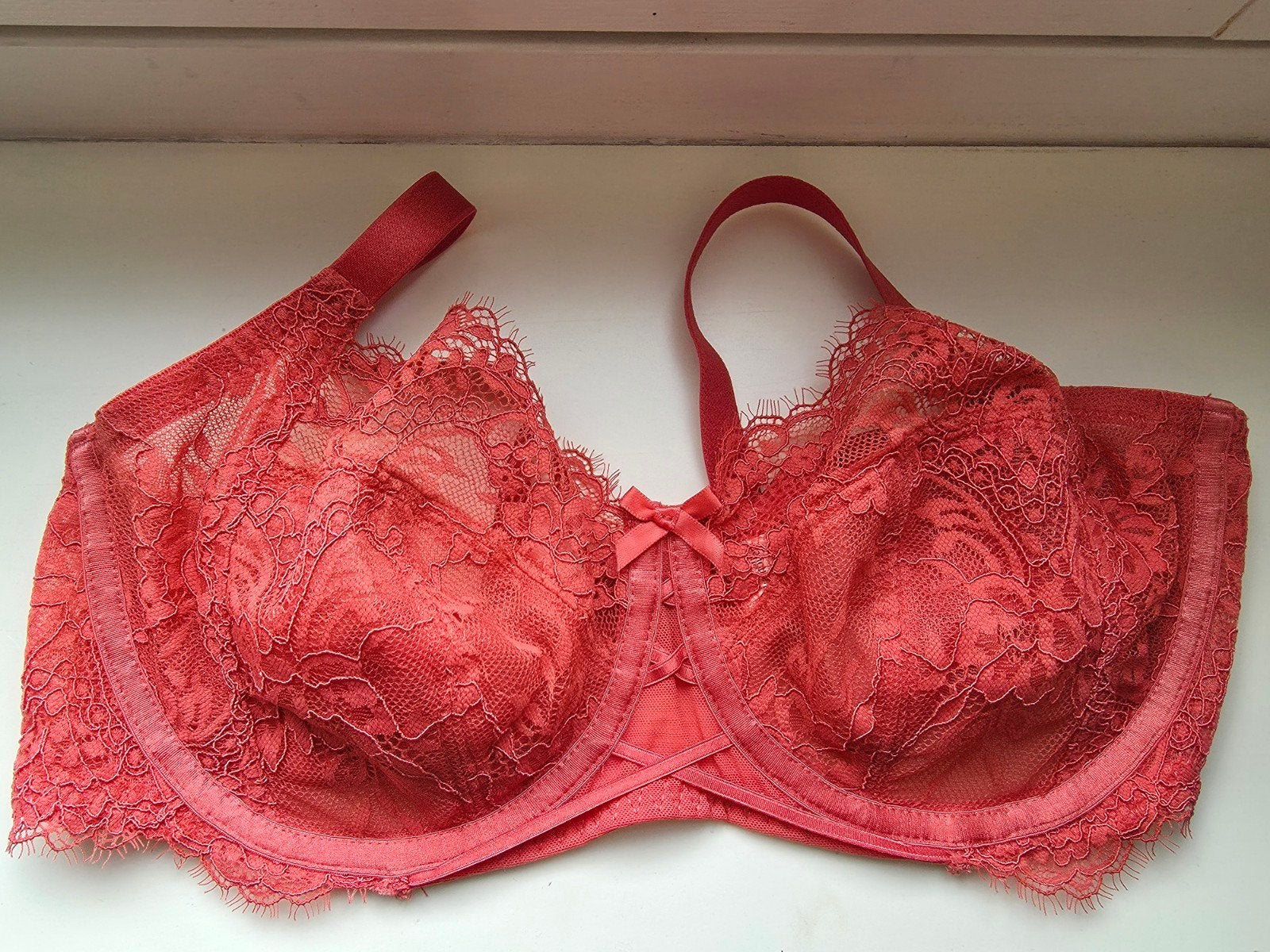 Hunkemöller BH - Koraalrood - nieuw - Maat 75E, Hunkemöller, Ophalen of Verzenden, Rood, BH