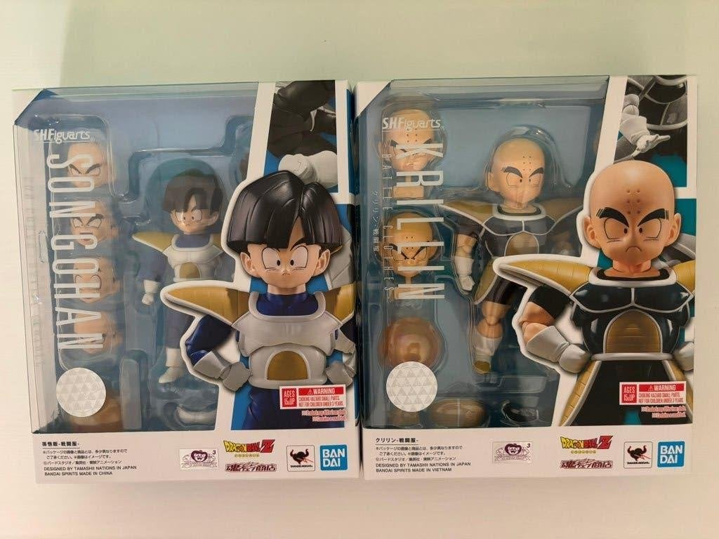 Bandai S.H. Figuarts Son Gohan & Krillin BC Dragon Ball Z, Verzamelen, Poppetjes en Figuurtjes, Ophalen, Zo goed als nieuw