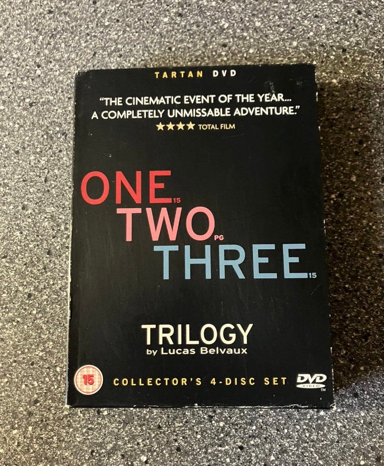 One, Two, Three Trilogy 4-Disc - Import, Vanaf 12 jaar, Ophalen of Verzenden, Zo goed als nieuw