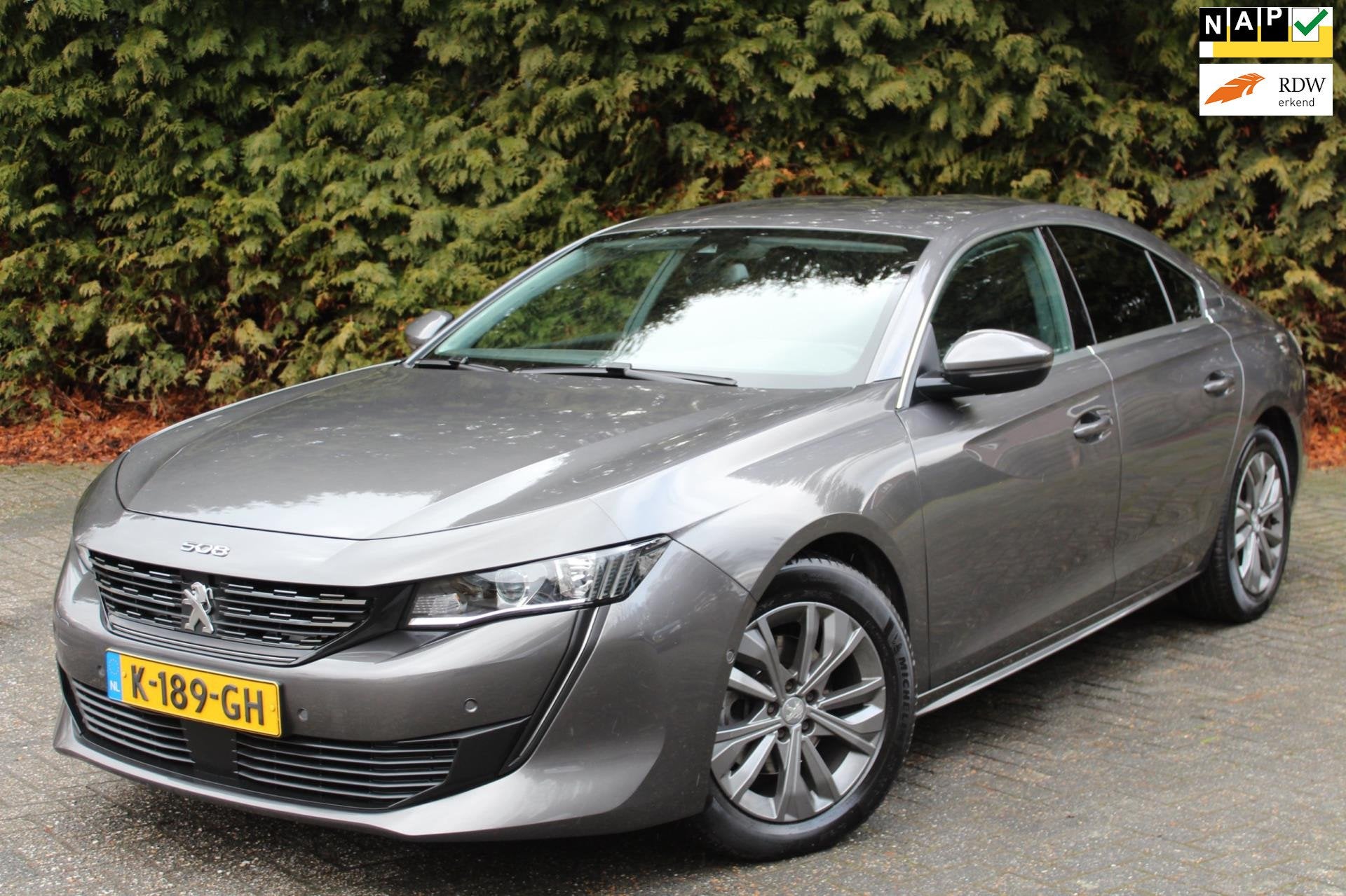 Peugeot 508 1.2 PureTech Allure Pack 131PK | Parkeercamera |, Auto's, Stof, Gebruikt, 1199 cc, Origineel Nederlands