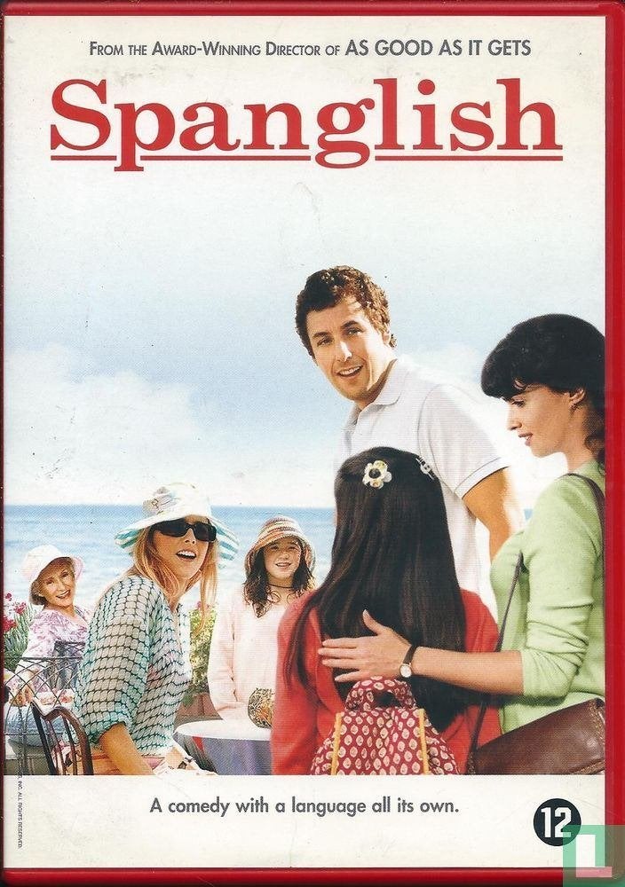 Spanglish (James L. Brooks), Nederlands, Romantische komedie, Ophalen of Verzenden, Zo goed als nieuw