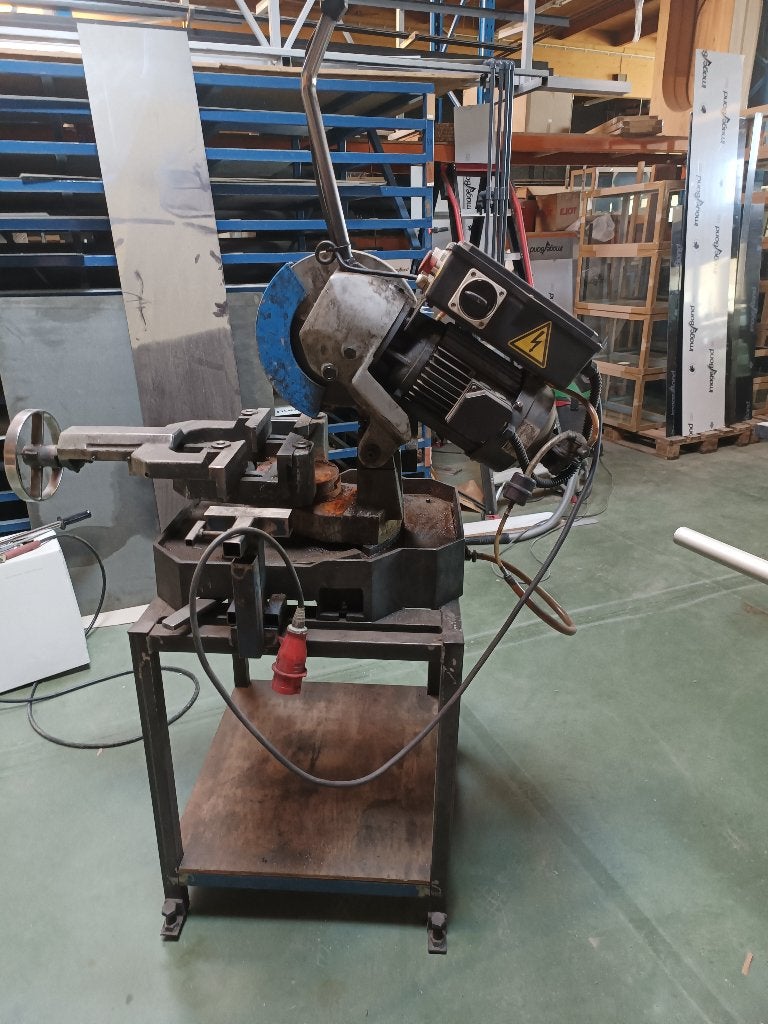 Nuvema 315d Metaal Afkortzaag incl. extra zagen, Ophalen, Gebruikt, 70 mm of meer, Afkortzaag