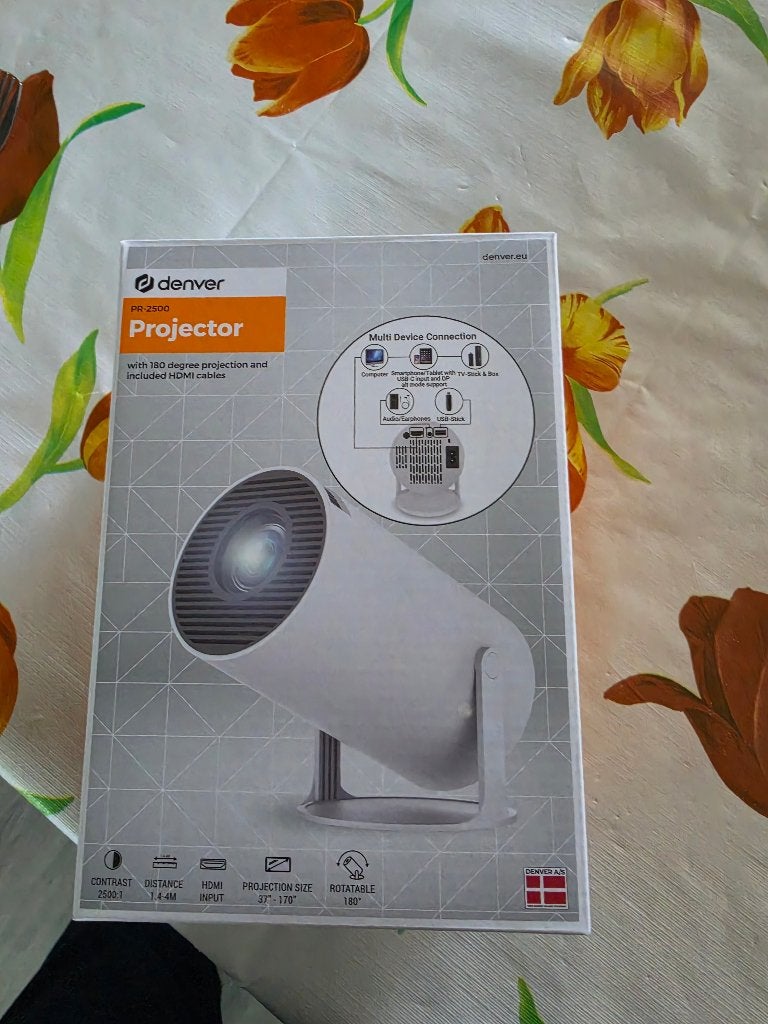 Projector Denver, Ophalen of Verzenden, Nieuw, Overige technologieën, DENVER