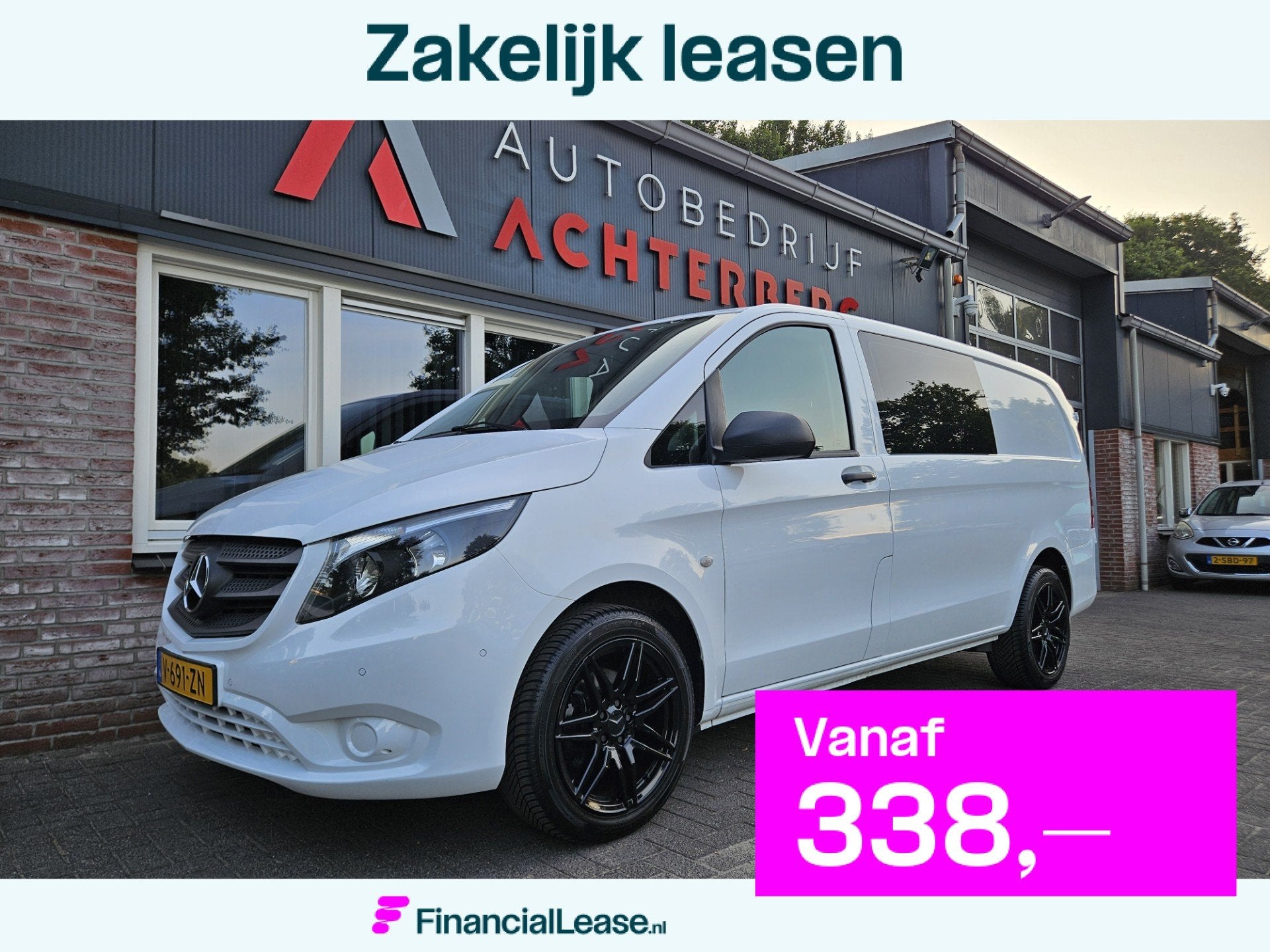 Mercedes-Benz Vito 109 CDI Lang DC Comfort Dubbele Cabine! A, Voorwielaandrijving, Gebruikt, Euro 6, 4 cilinders