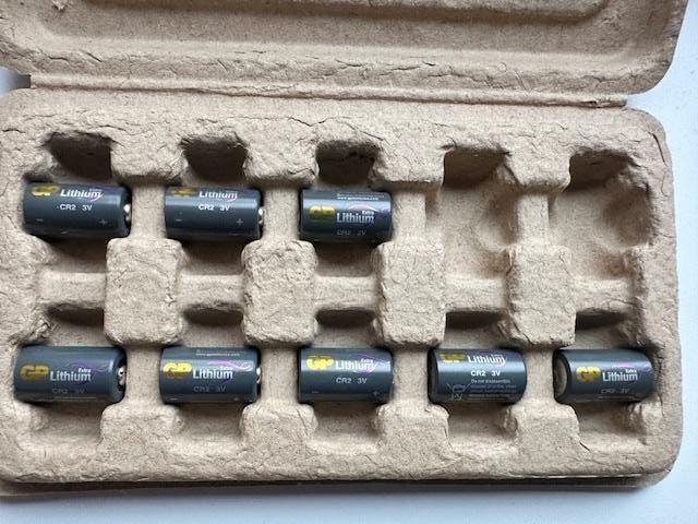 GP Extra Lithium CR2 batterij - 8 stuks nieuw, Ophalen of Verzenden, Nieuw